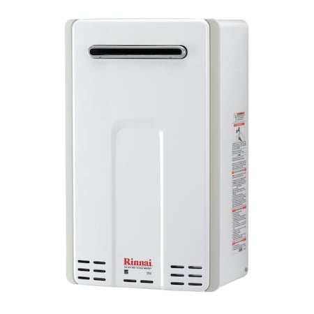 Rinnai HE 9.8 GPM 199,000 BTU Natural Gas Exterior Tankless Water Heater V94EN